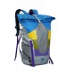 Waterproof Slashproof Outdoor Duffle Laptop Backpack (Blue)